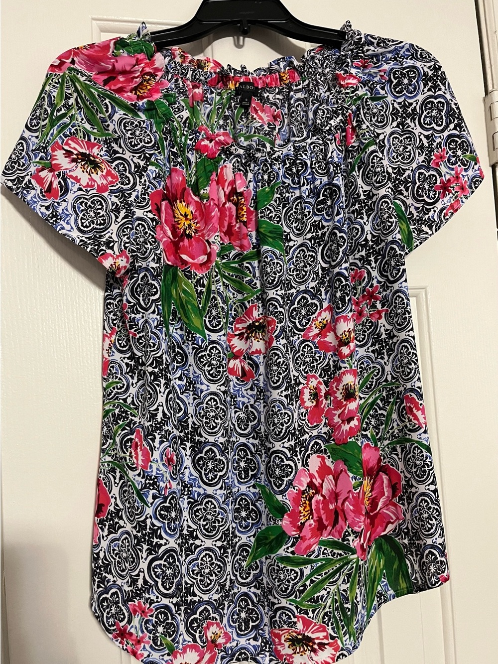 Talbots Floral Medallion Women’s Top